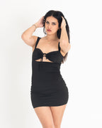 Catalina Mini Dress in Black